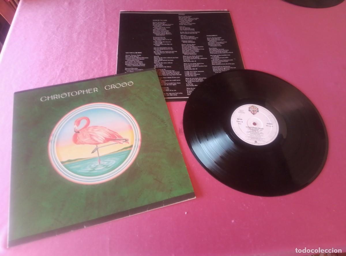 Discos de vinilo: CHRISTOPHER CROSS RIDE LIKE THE WIND 1982 ENCARTE LP L3 1 23