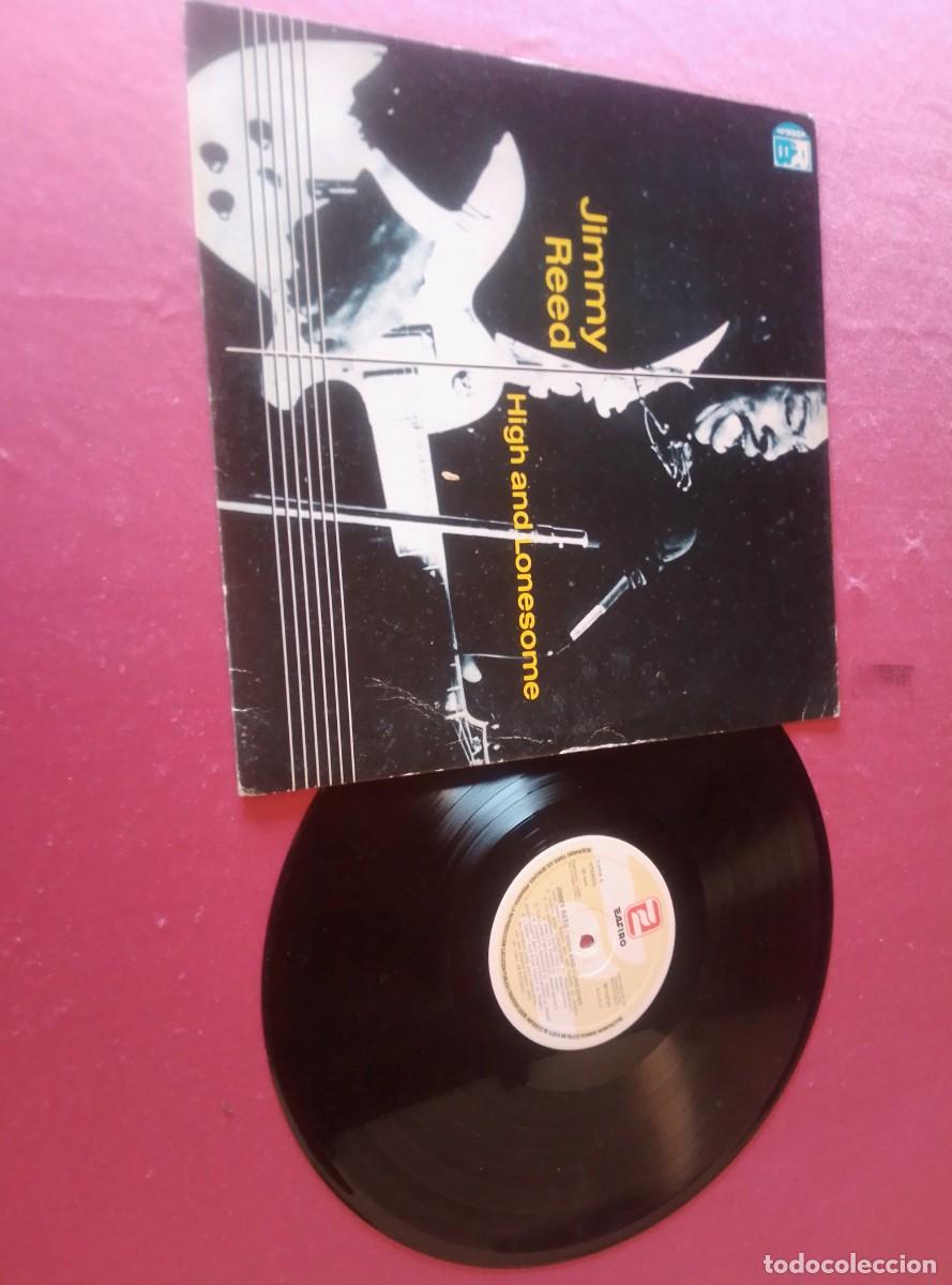 Discos de vinilo: JIMMY REED HIGH AND LONESOME 1991 LP L3 1 23
