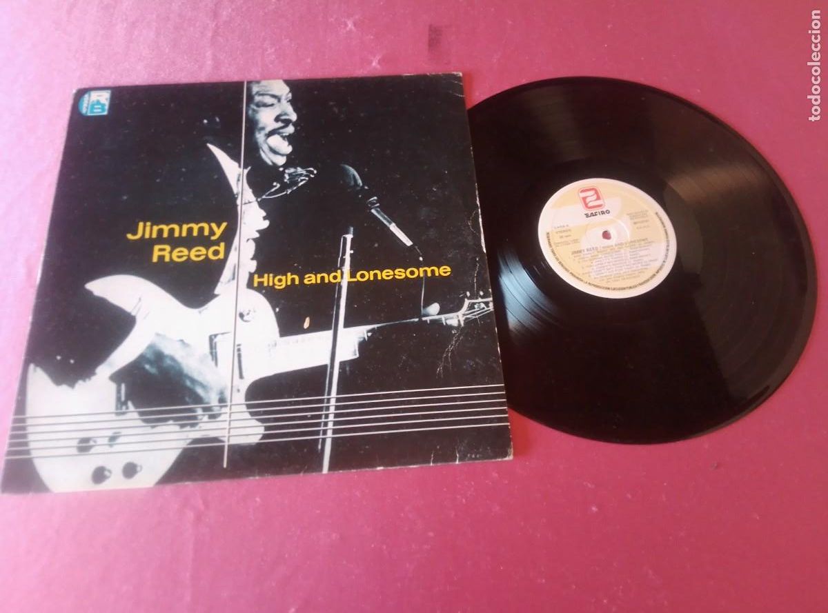 Discos de vinilo: JIMMY REED HIGH AND LONESOME 1991 LP L3 1 23