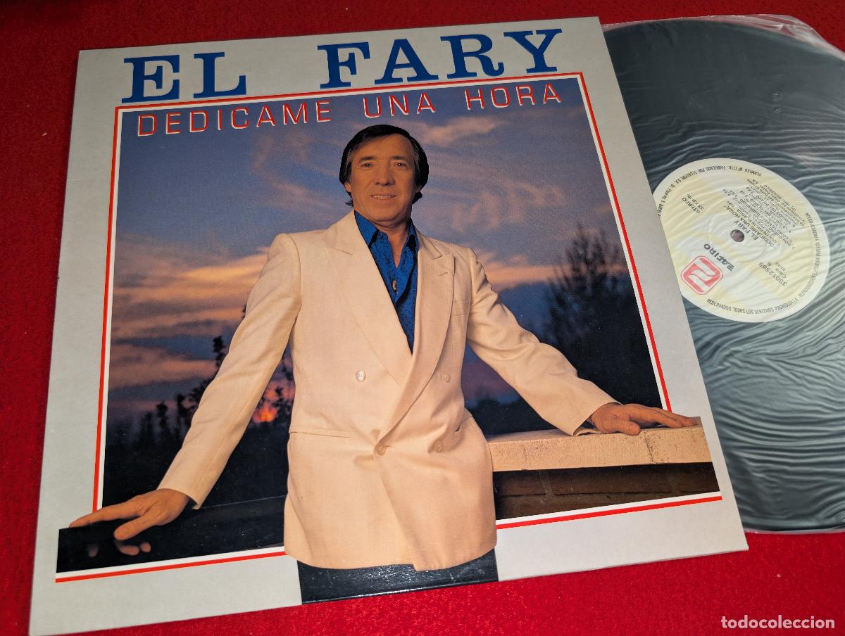 Discos de vinilo: EL FARY Dedicame una hora LP 1990 Zafiro VINILO