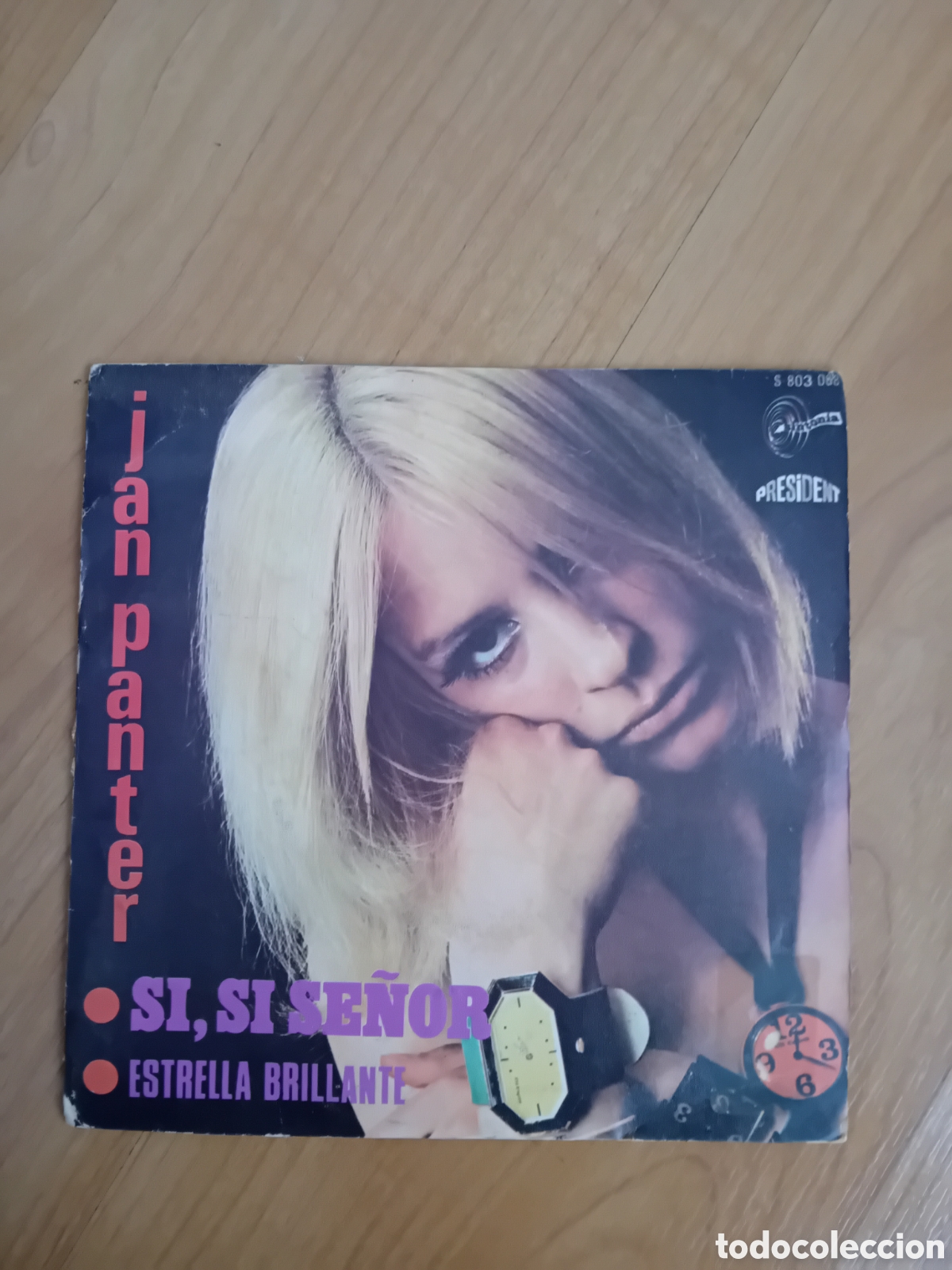 Discos de vinilo: JAN PANTER. SI SI SE&Ntilde;OR. ESTRELLA BRILLANTE