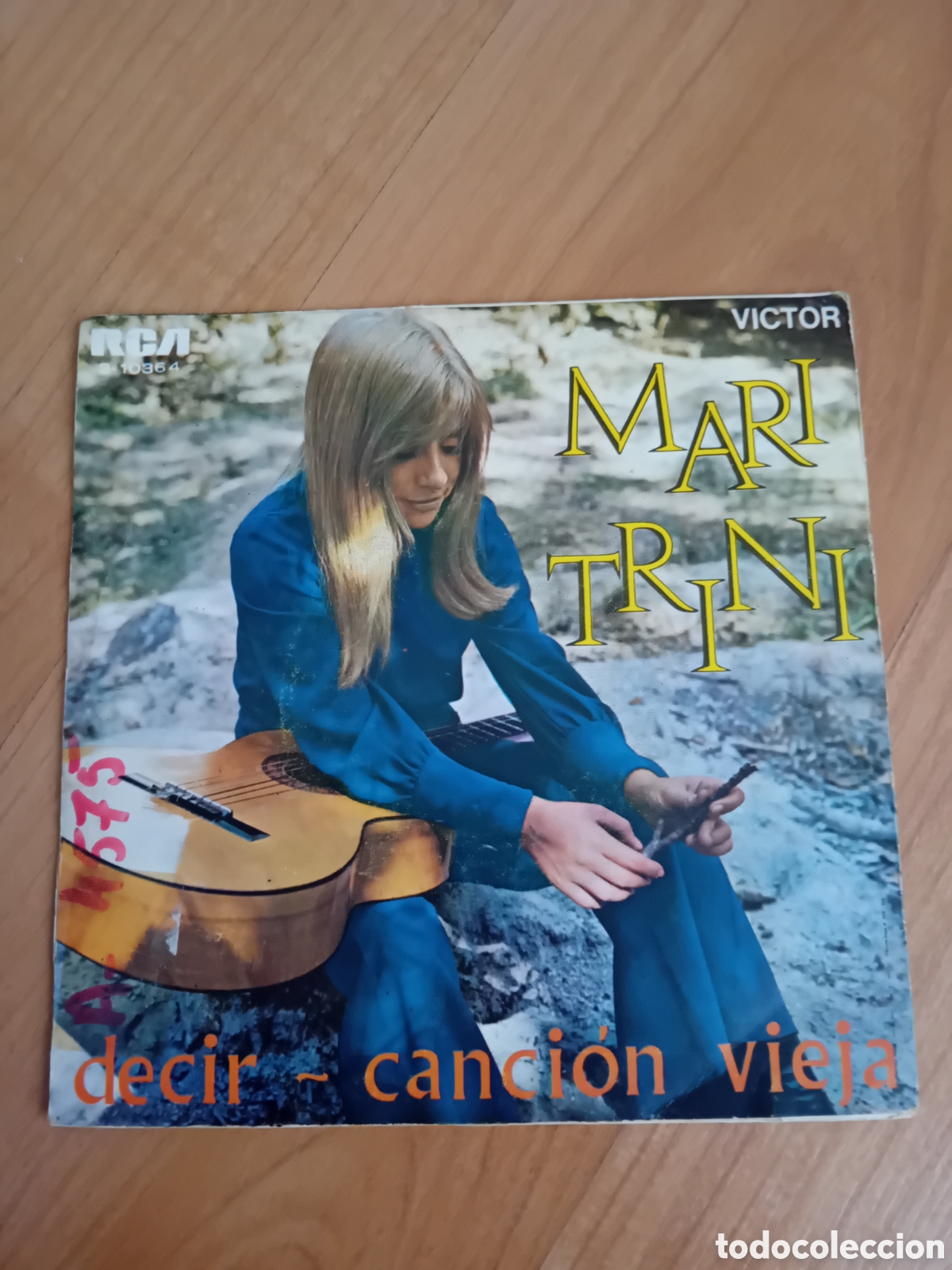 Discos de vinilo: MARI TRINI. DECIR. CANCION VIEJA - Foto 2