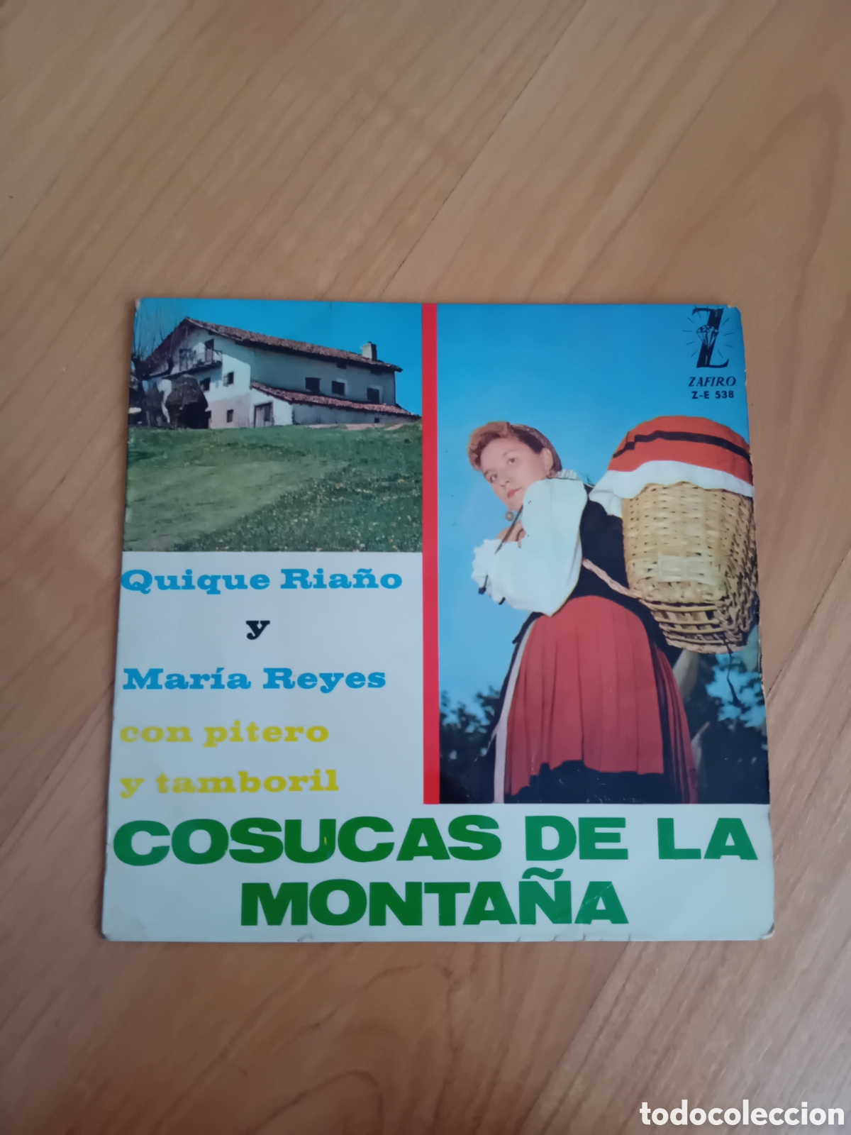 Discos de vinilo: QUIQUE RIA&Ntilde;O. MARIA REYES. COSUCAS DE LA MONTA&Ntilde;A