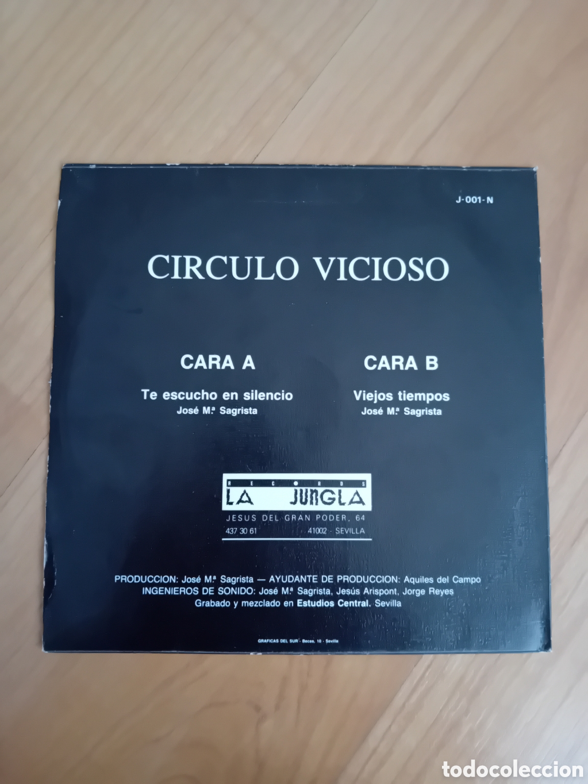 Discos de vinilo: CIRCULO VICIOSO. TE ESCUCHO EN SILENCIO - Foto 2