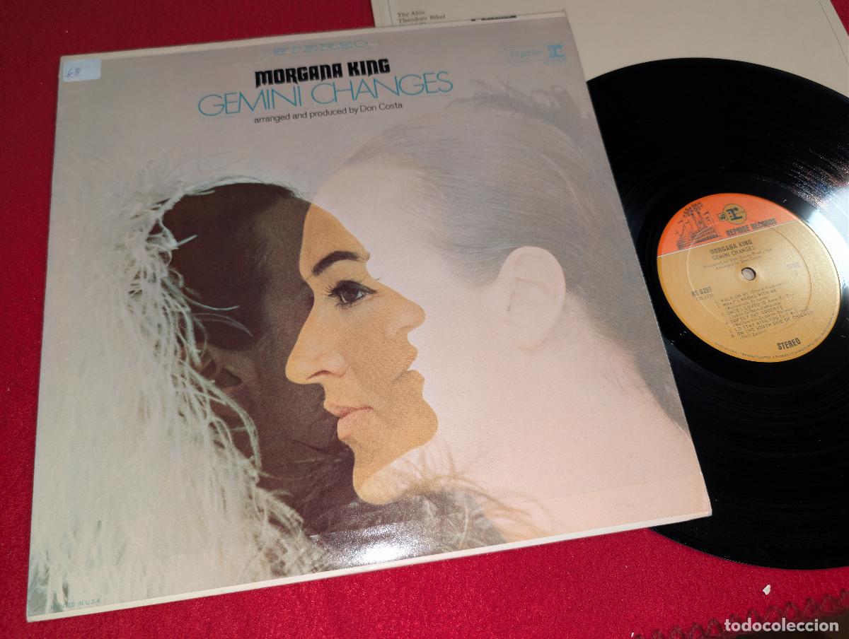 Discos de vinilo: MORGANA KING Gemini changes LP 1967 Reprise USA US DON COSTA