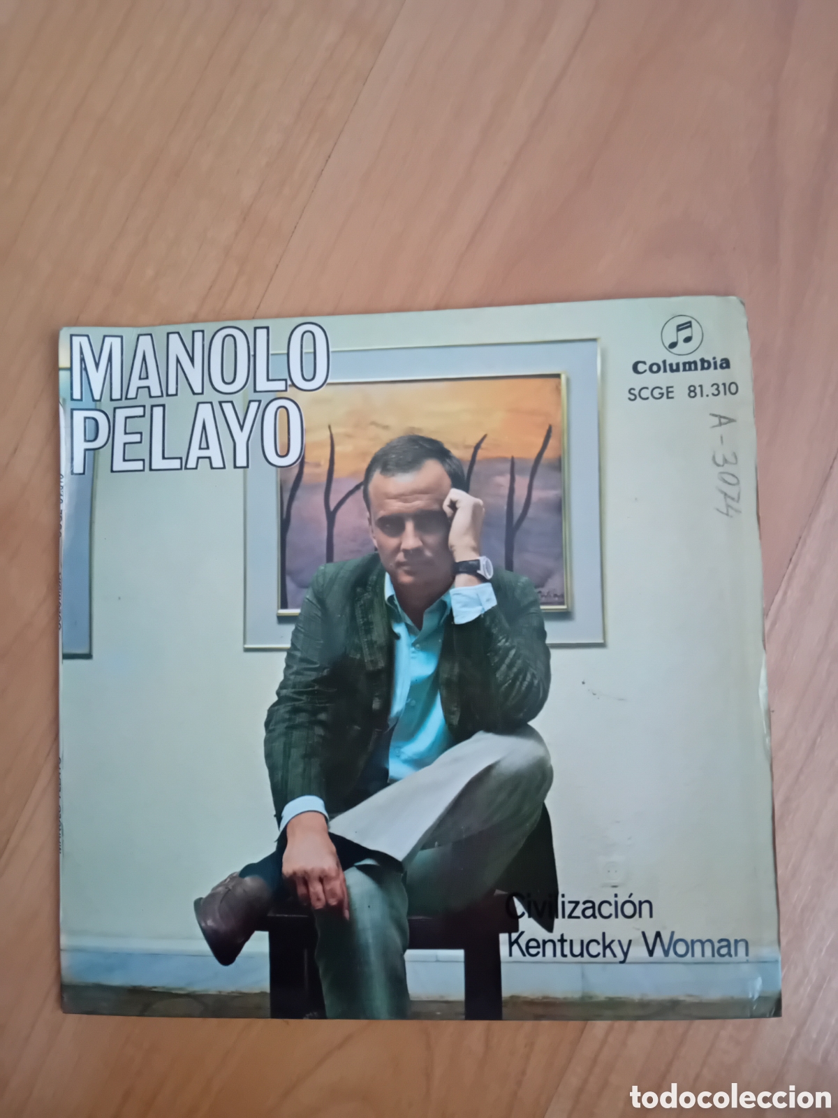 Discos de vinilo: MANOLO PELAYO. CIVILIZACION. KENTUCKY WOMAN