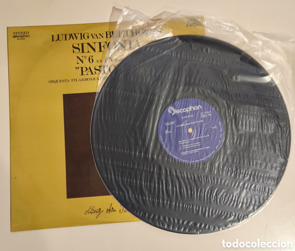 Discos de vinilo: 4 Discos vinilo Ludwig Van Beethoven - Foto 3
