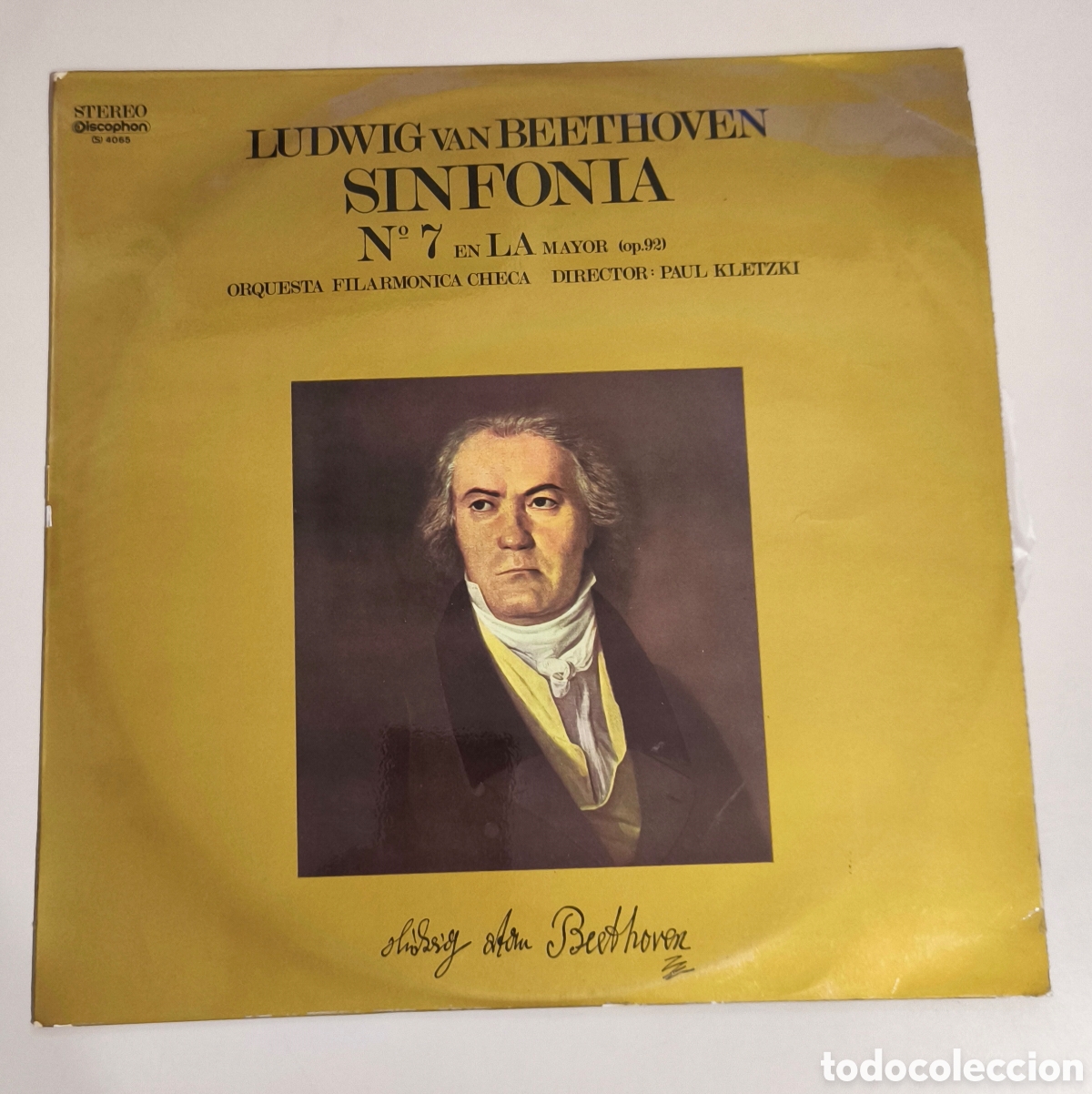 Discos de vinilo: 4 Discos vinilo Ludwig Van Beethoven - Foto 4