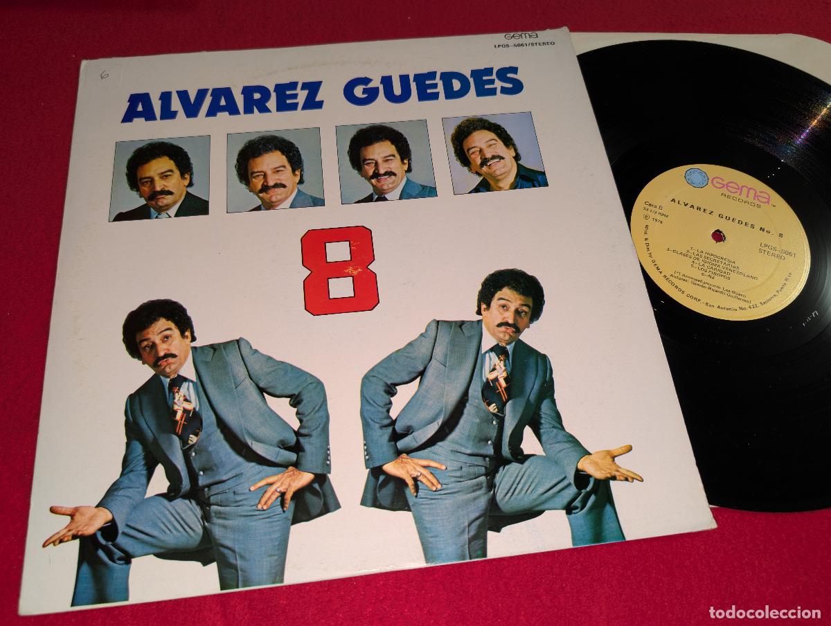 Discos de vinilo: ALVAREZ GUEDES 8 1978 Gema PUERTO RICO HUMOR