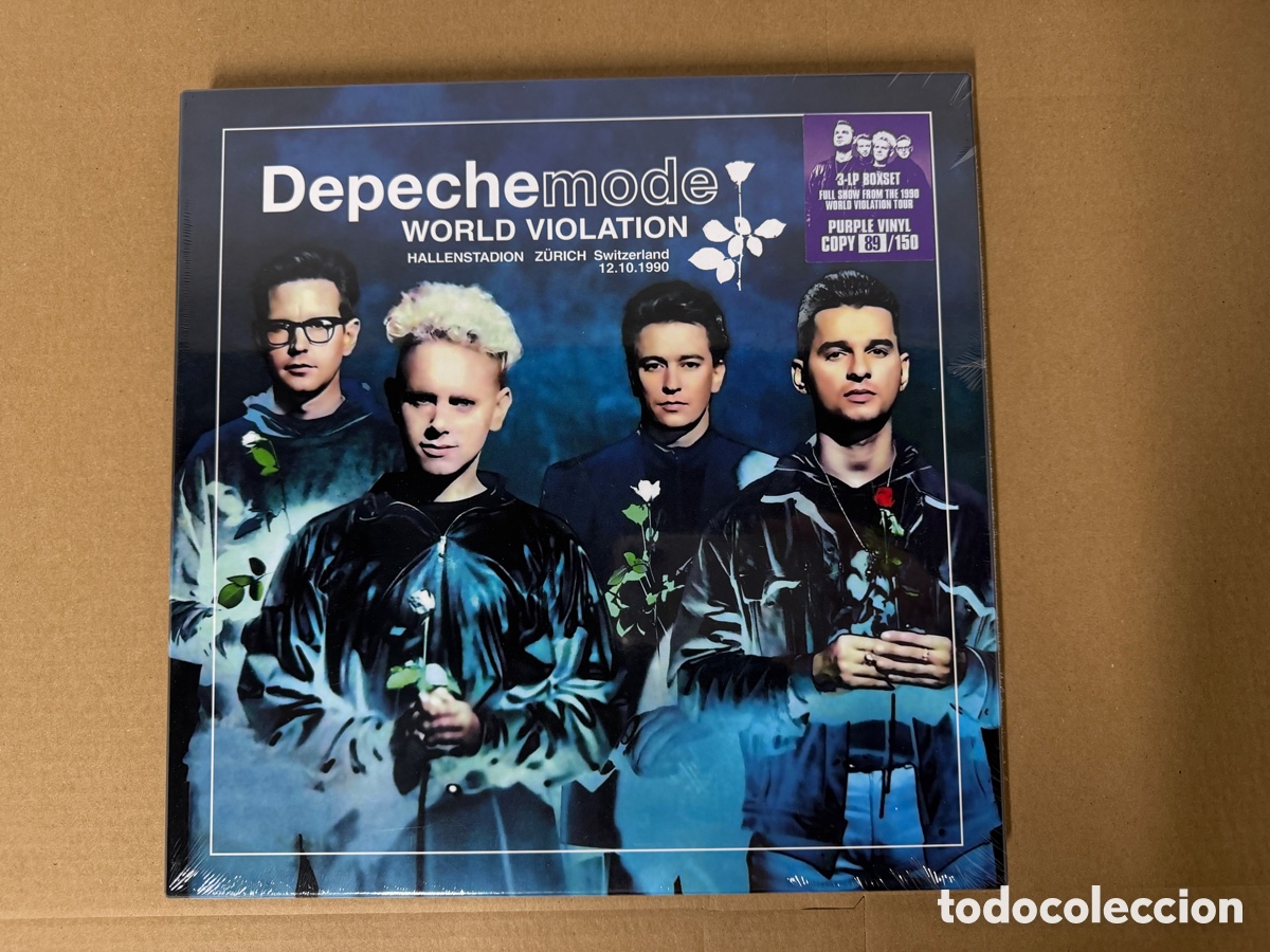 Discos de vinilo: Depeche Mode &ldquo; World Violation Tour Box&rdquo;