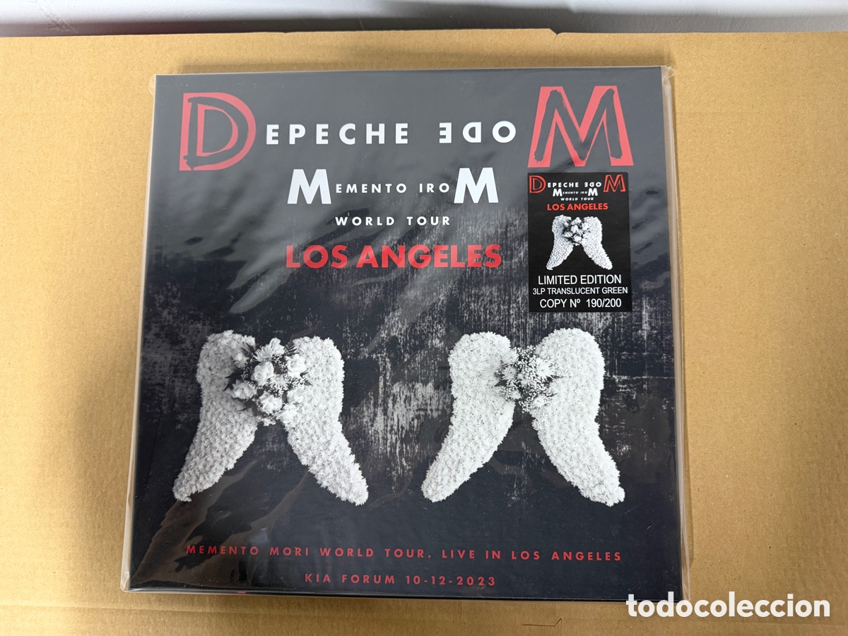 Discos de vinilo: Depeche Mode &ldquo; Live in Los &Aacute;ngeles&rdquo;