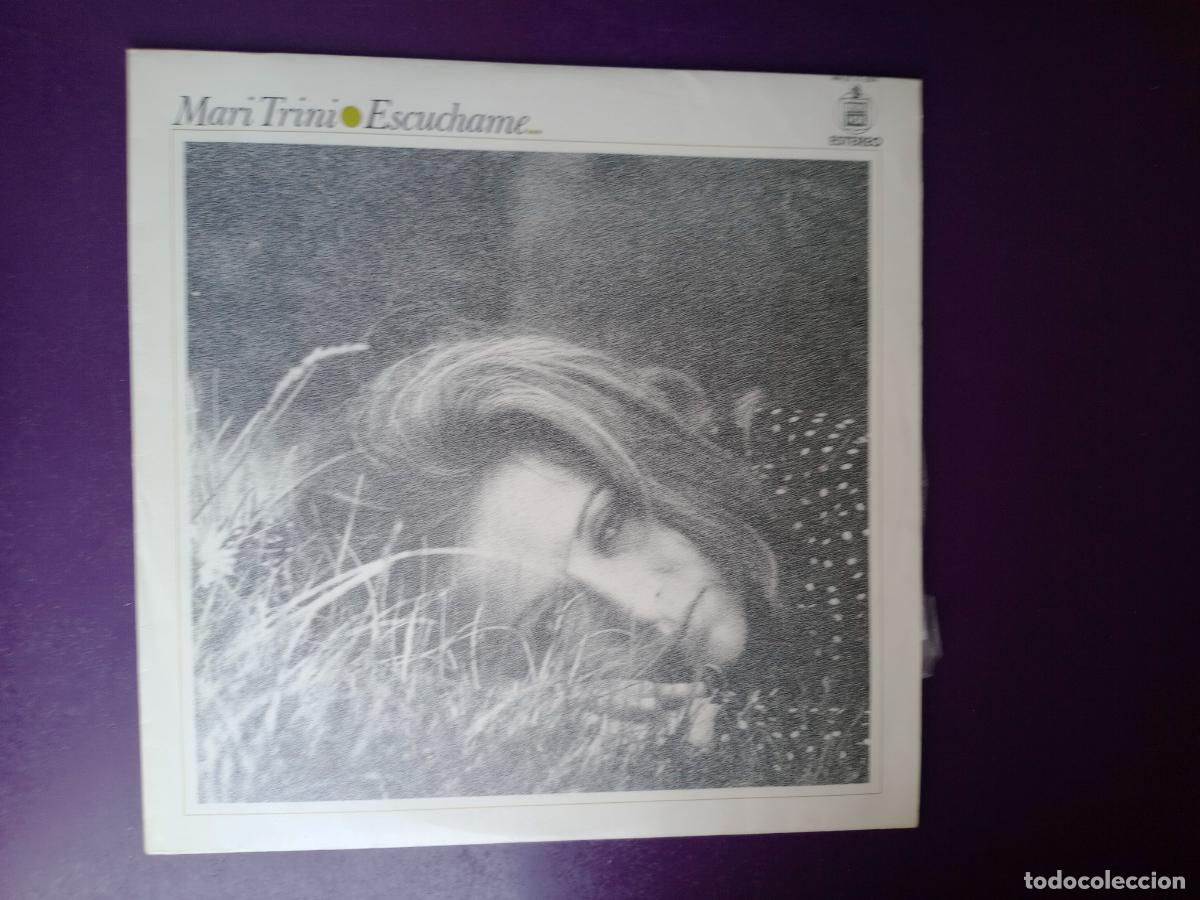 Discos de vinilo: MARI TRINI &ndash; ESCUCHAME... LP HISPAVOX 1971 - MELODICA POP, ED ORIGINAL MUY POCO USO
