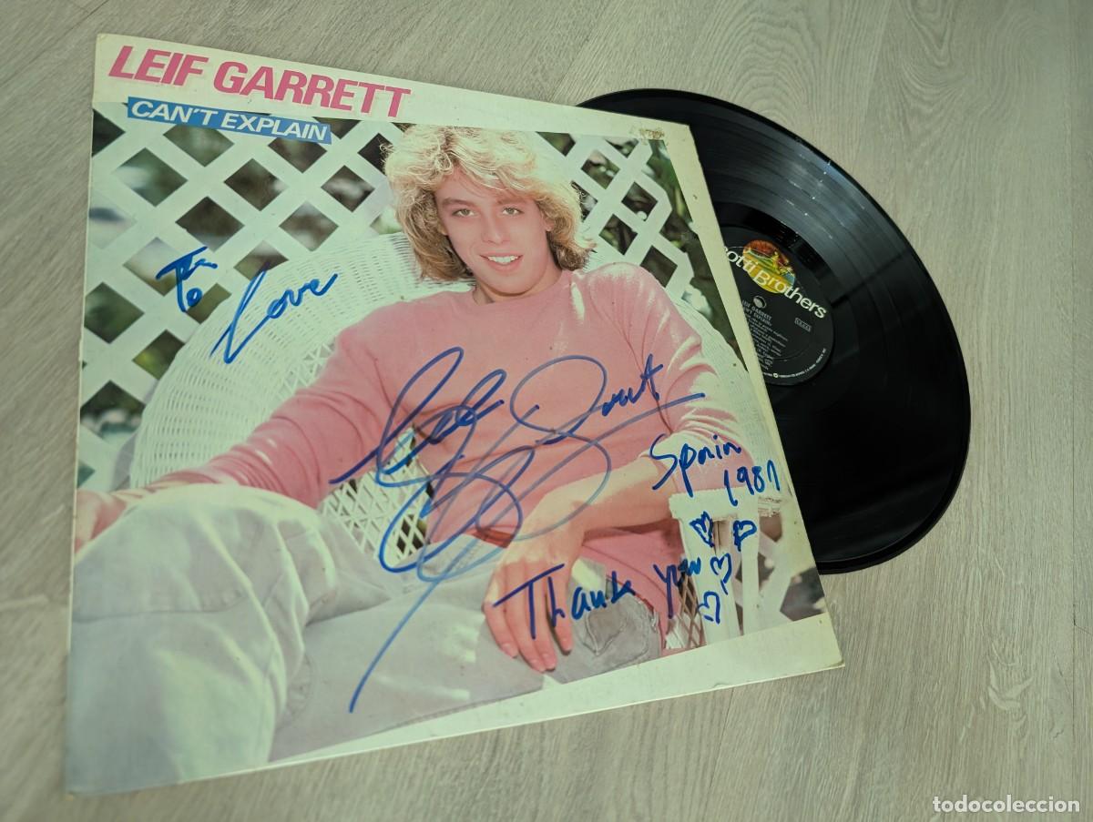 Discos de vinilo: LEIF GARRETT - CAN&acute;T EXPLAIN ..LP DE SCOTTI BROTHERS - DE 1980 EDICION ESPA&Ntilde;OLA .. ..FIRMADO