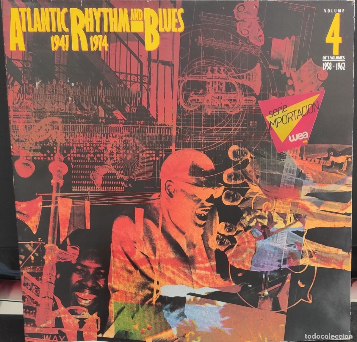 Discos de vinilo: Vinilo Doble LP Atlantic Rhythm And Blues Vol 4 1958-1962 WEA 1985 (Alsdorf) NM/VG+ Varios Artistas