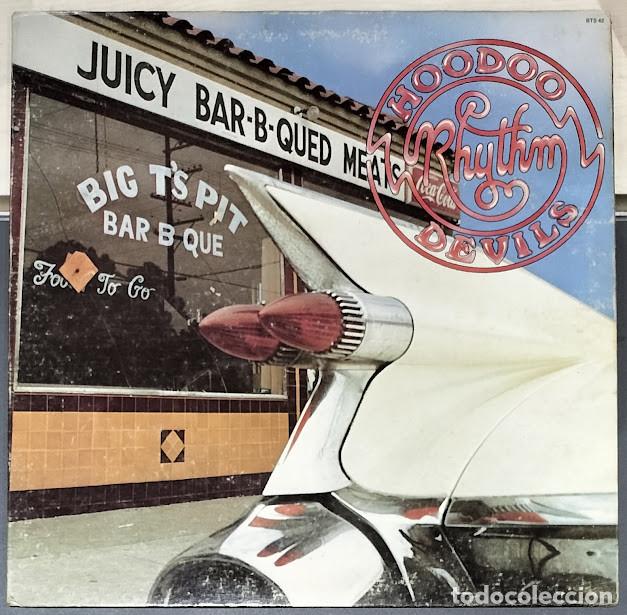 Discos de vinilo: Hoodoo Rhythm Devils - The Barbecue Of Deville - LP Blue Thumb Records ref. BTS 42