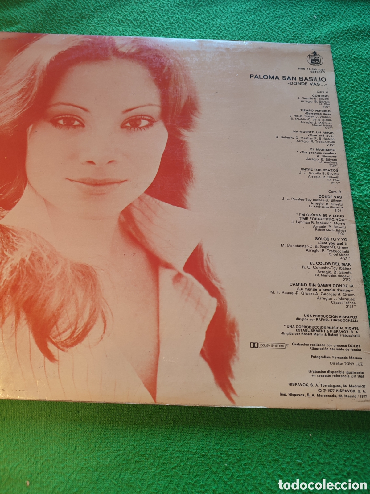 Discos de vinilo: Paloma San Basilio - Donde vas ? . - Foto 2