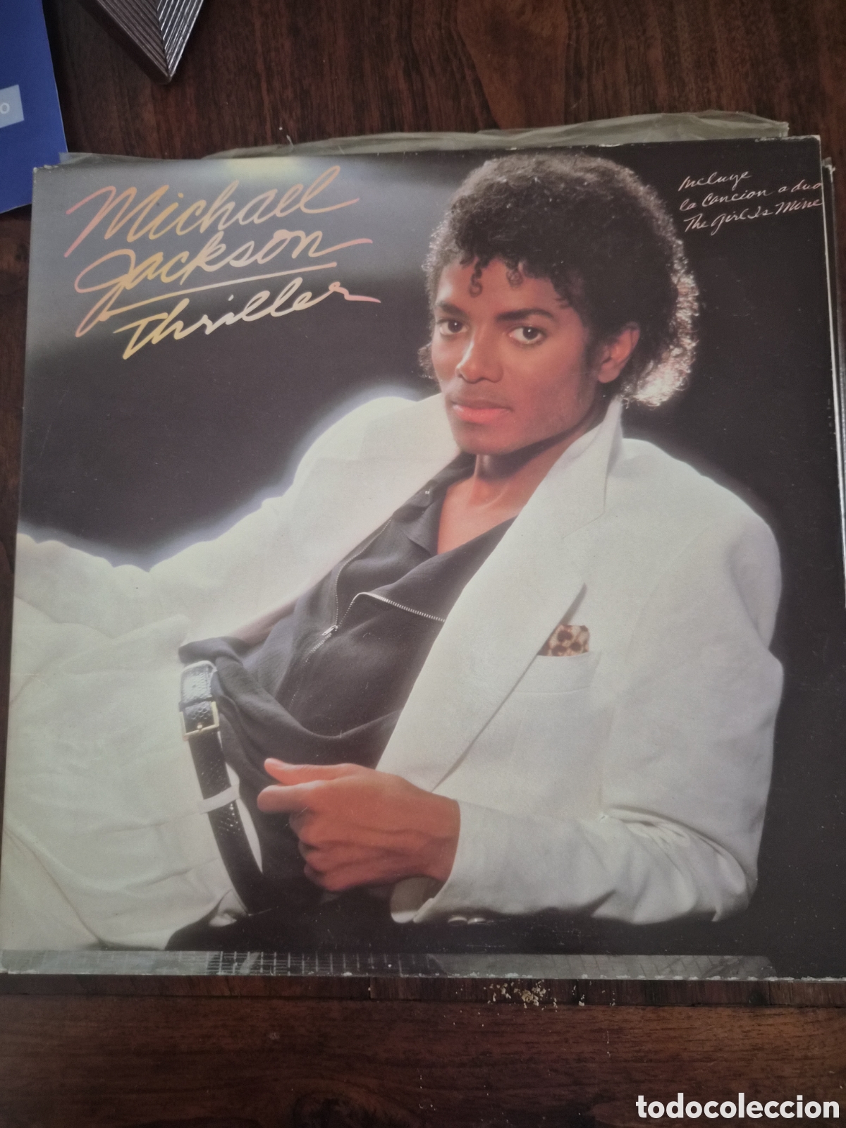 Discos de vinilo: Michael Jackson con el m&iacute;tico &aacute;lbum Thriller