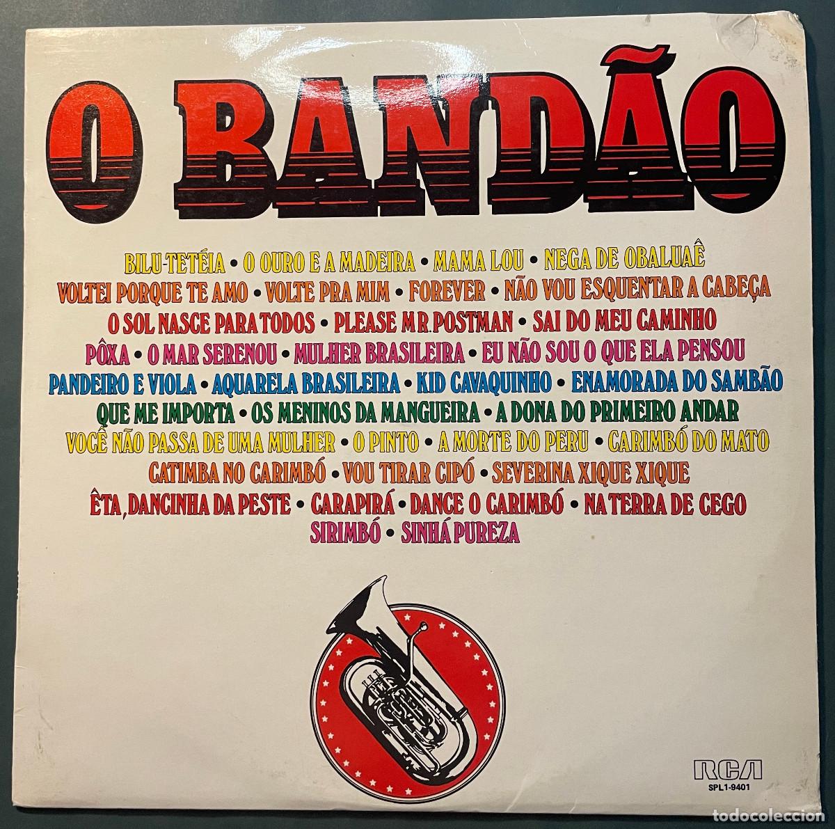 Disques de vinyle: O BANDAO / VARIOS (PARA LISTADO VER FOTOS) / LP(PROMO) RCA 1976 / ESPA&Ntilde;A