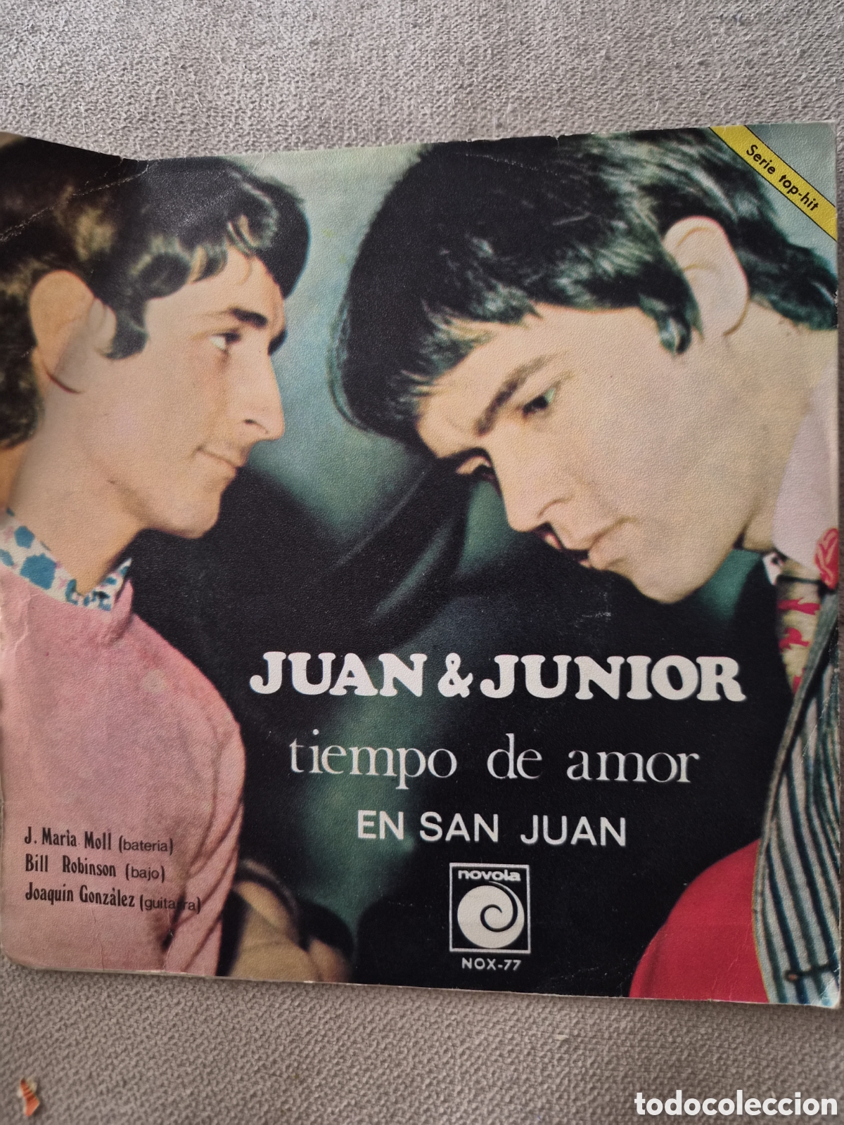 Discos de vinilo: Juan & Junior &ndash; Tiempo de amor | EP 7&rdquo;
