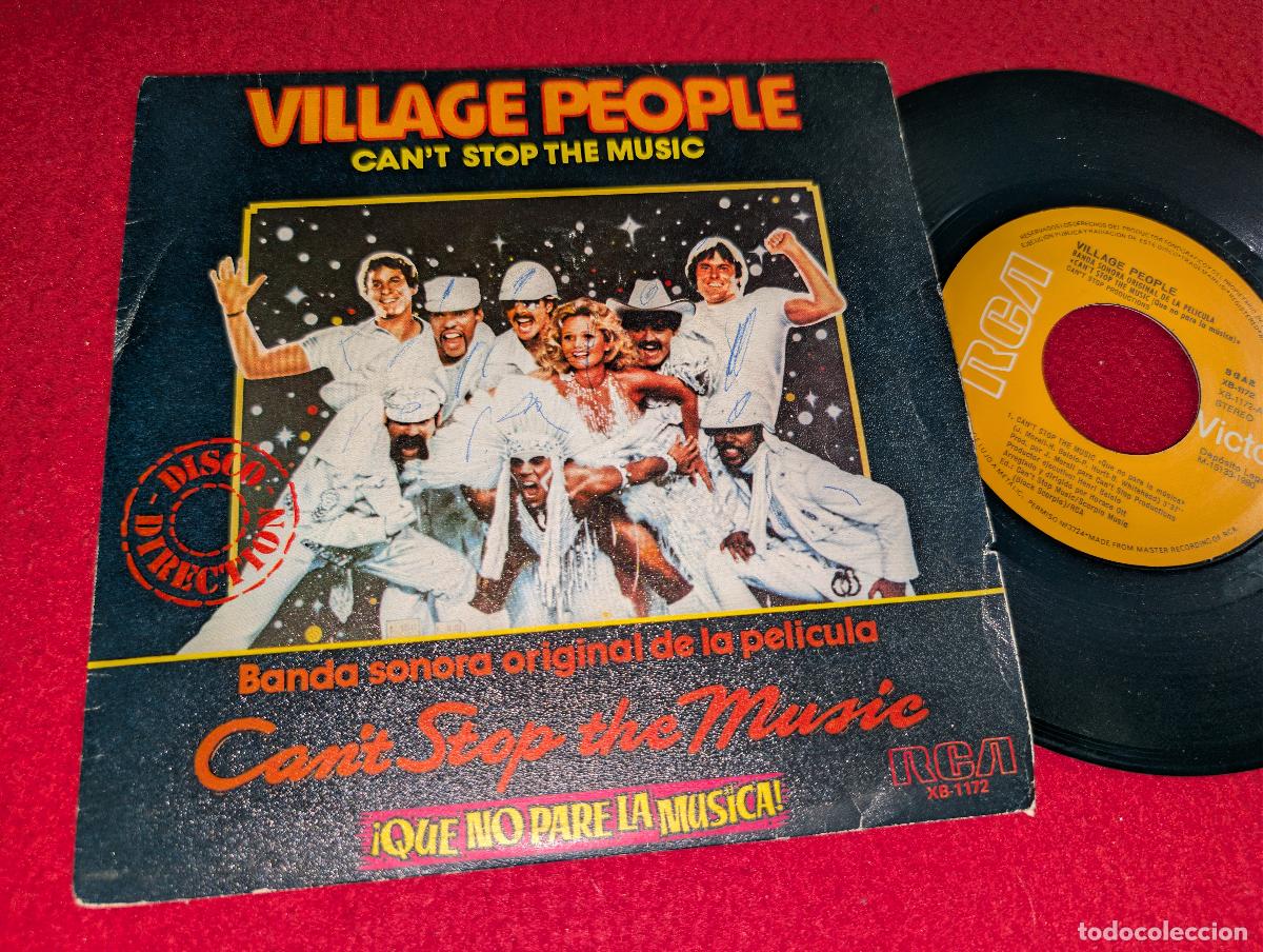 Discos de vinilo: VILLAGE PEOPLE Can't stop the music/Milkshake 7'' SINGLE 1980 RCA ESPA&Ntilde;A SPAIN