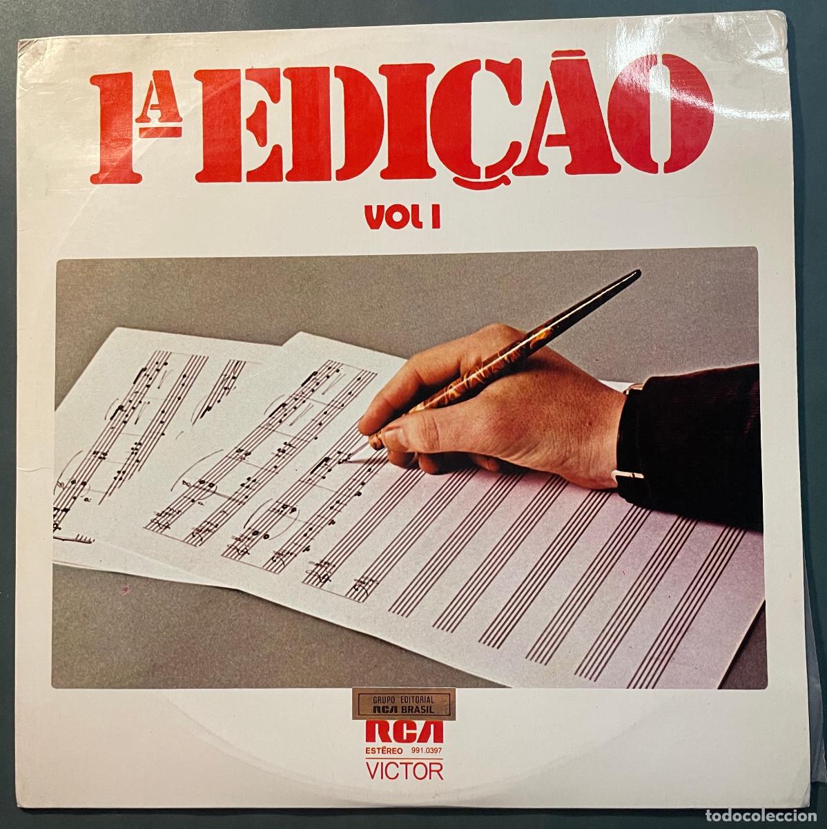 Discos de vinil: PRIMEIRA EDI&Ccedil;AO VOL. 1 / VARIOS (PARA LISTADO VER FOTOS) / LP RCA 1976 / BRASIL