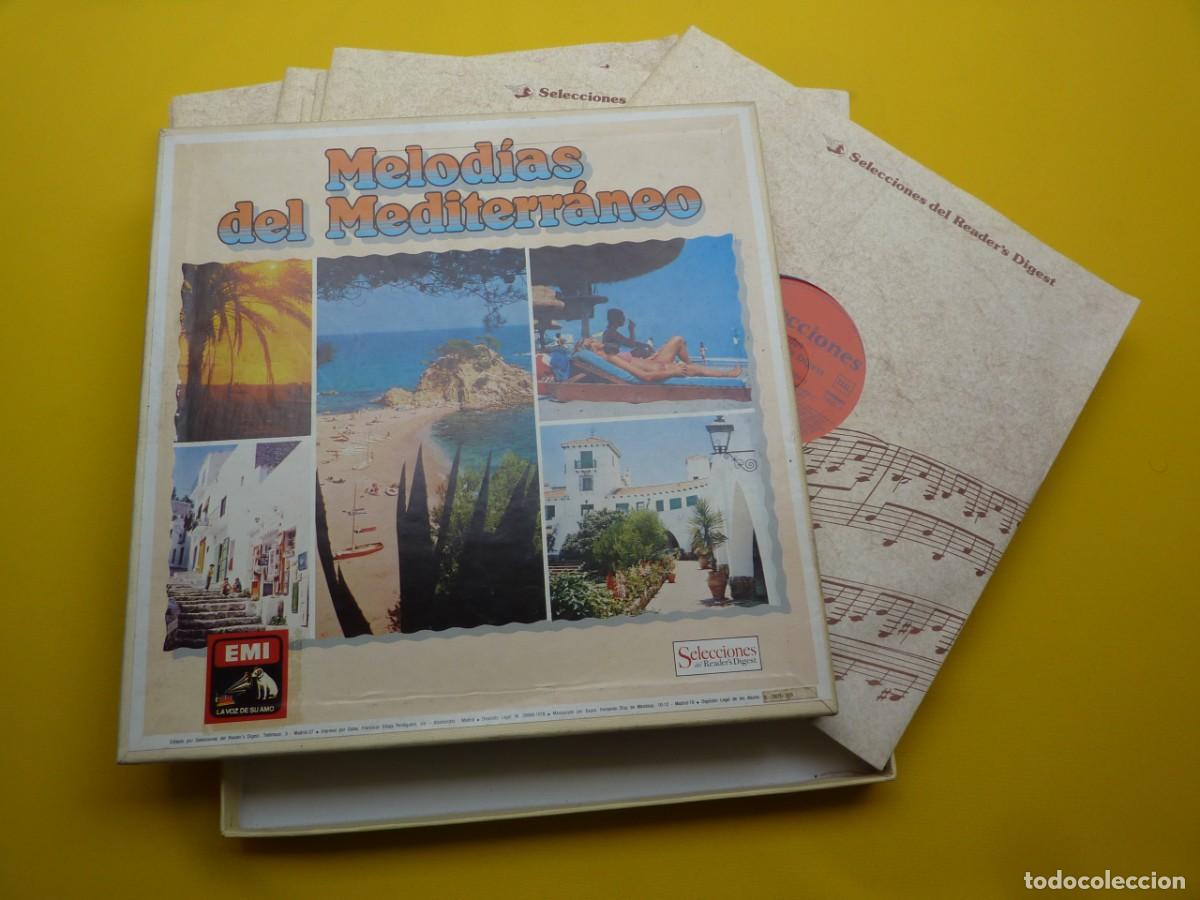 Discos de vinilo: 8 LP MELODIAS DEL MEDITERRANEO - Selecciones Del Reader's Digest (EX+/EX+ x 8)