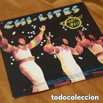 Discos de vinilo: The Chi Lites, 16 Greatest hits. LP. Street life records. Edici&oacute;n Alemania.