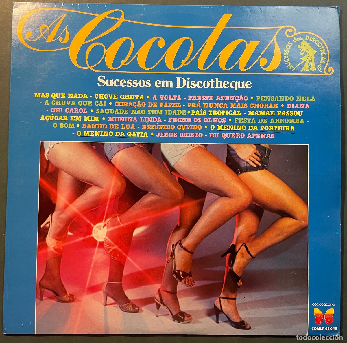 Discos de vinil: AS COCOTAS / SUCESSOS EM DISCOTHEQUE / LP COPACABANA 1979 / BRASIL