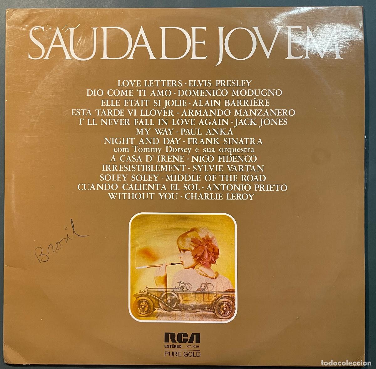 Discos de vinil: SAUDADE JOVEM / ELVIS, SINATRA&hellip; (PARA LISTADO VER FOTOS) / LP RCA 1975 / BRASIL