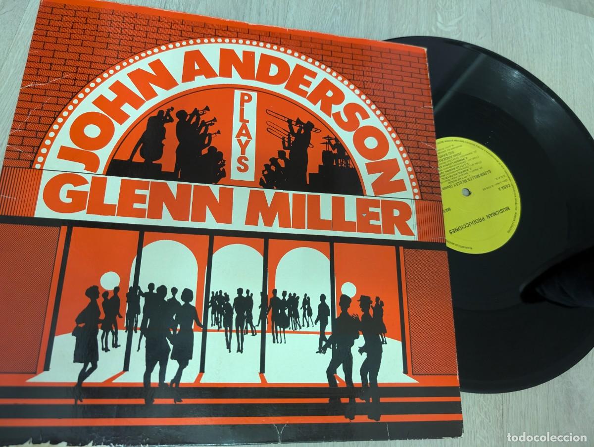 Discos de vinilo: GLENN MILLER - JOHN ANDERSON - PLAYS GLENN MILLER - MEDLEY ... MAXI SINGLE + SCOT&acute;S MEDLEY ..1988