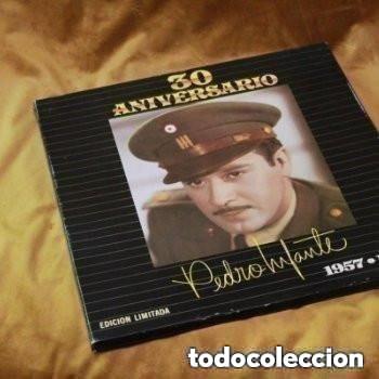Dischi in vinile: 30 Aniversario Pedro Infante, 1957-1987. Box 3 LP. Peerless, 1987. Edici&oacute;n Mejicana.