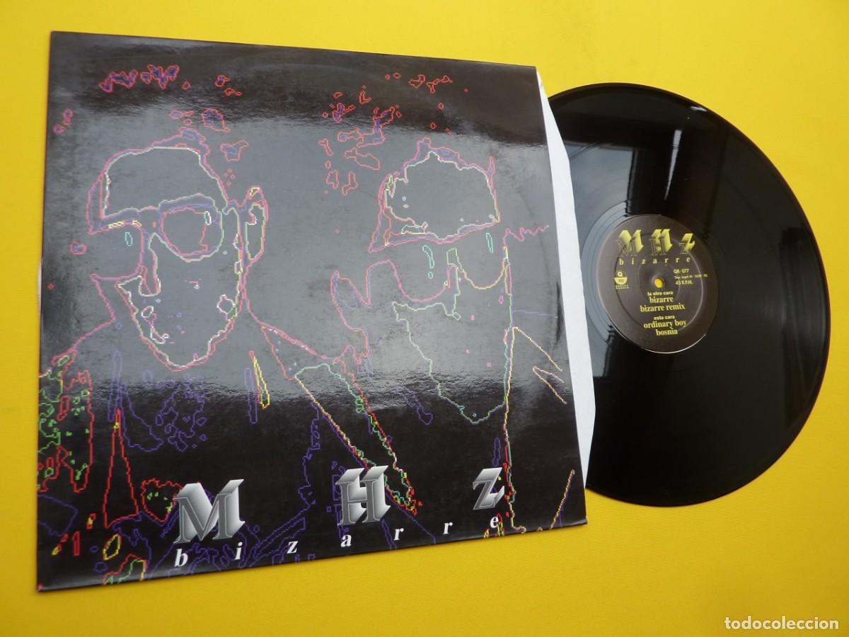 Discos de vinilo: 12&rdquo; MHZ - Bizarre - Edicion ESPA&Ntilde;OLA - QR 077 (VG++/EX)
