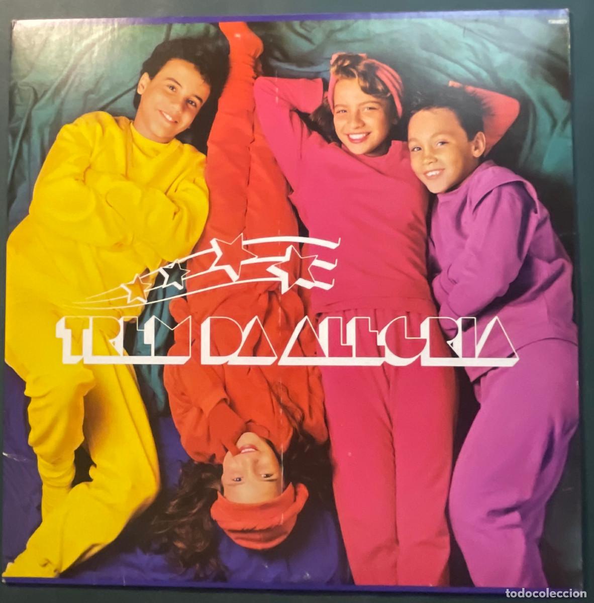 Discos de vinil: TREM DA ALEGRIA / TREM DA ALEGRIA / LP RCA 1988 / BRASIL