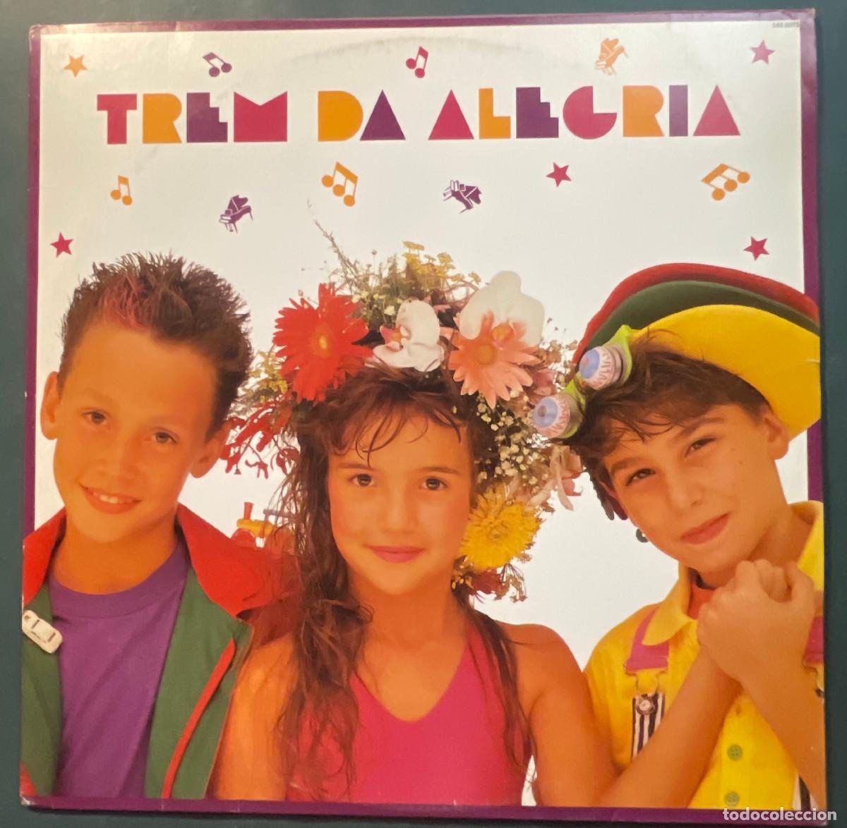 Discos de vinil: TREM DA ALEGRIA / TREM DA ALEGRIA / LP RCA 1989 / BRASIL