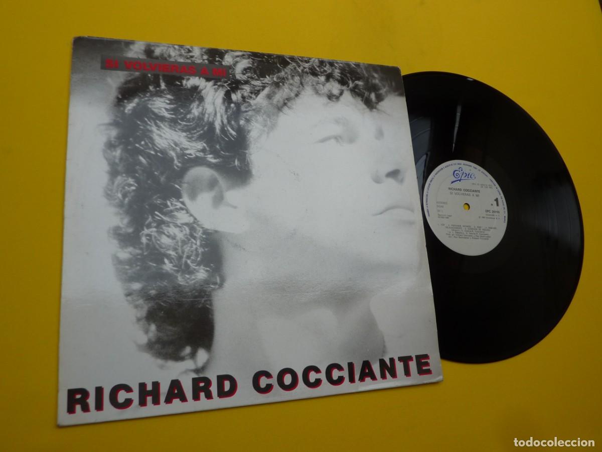 Discos de vinilo: LP RICHARD COCCIANTE - Si Volvieras A Mi - SPAIN Press - 26955 (EX/EX) 3