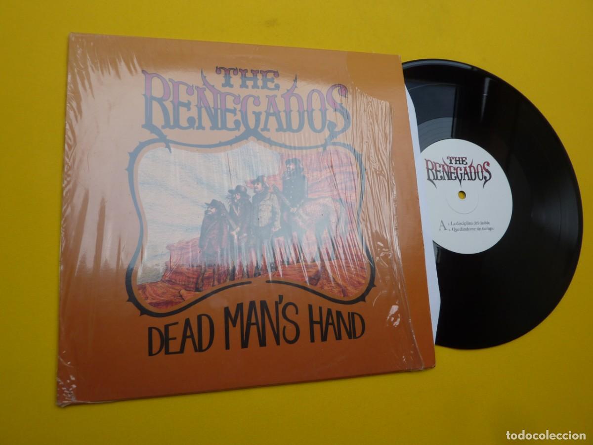 Discos de vinilo: LP 10&rdquo; THE RENEGADOS - Dead Man&acute;s Hand - Edicion ESPA&Ntilde;OLA (M-/M-)