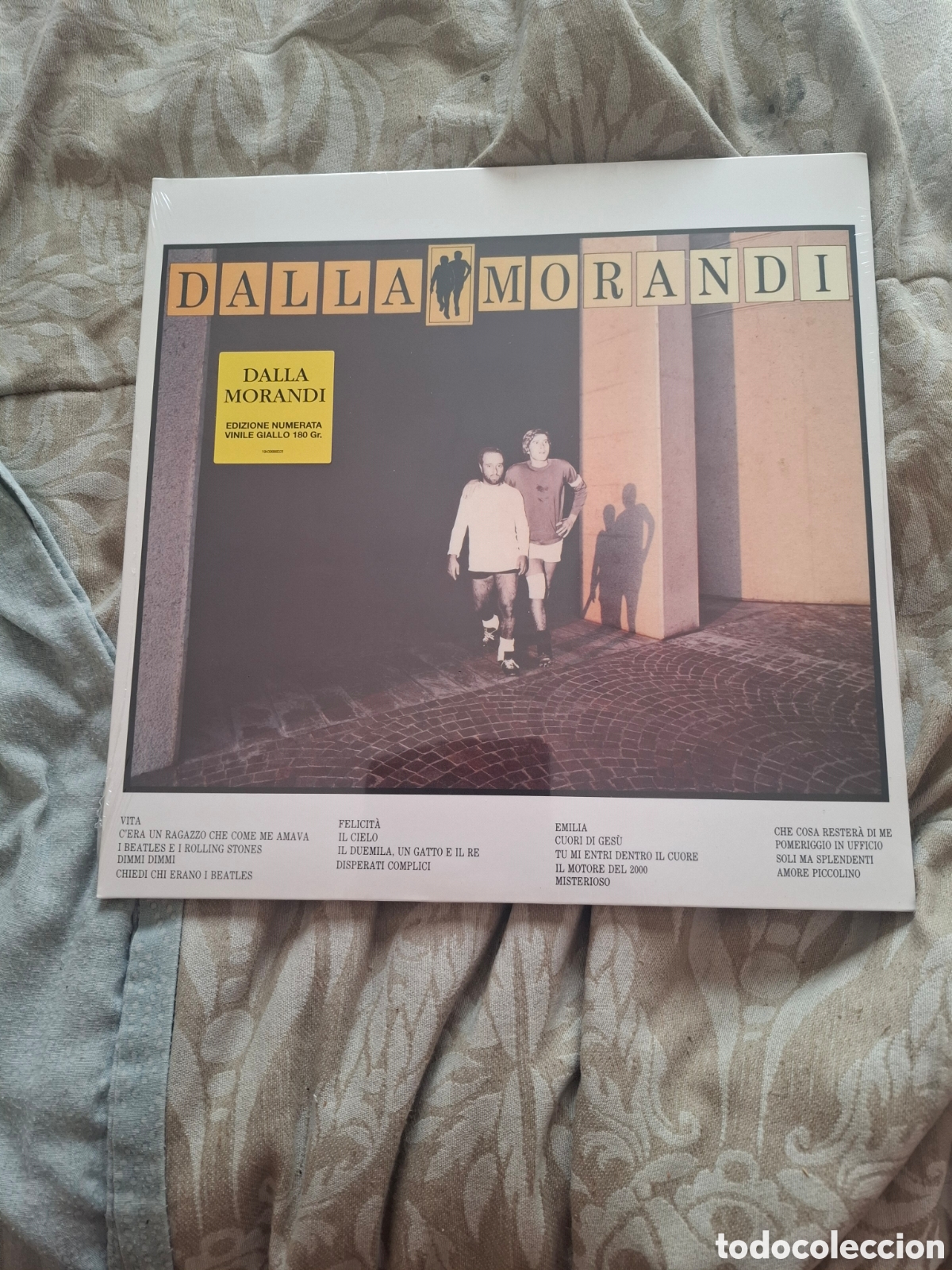 Discos de vinilo: Lucio Dalla Gianni Morandi. 2lp reed numerada 180 grs vinilo amarillo