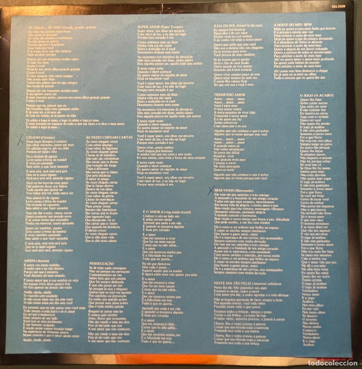 Discos de vinilo: PERLA / E O AMOR / LP RCA 1981 / BRASIL - Foto 4