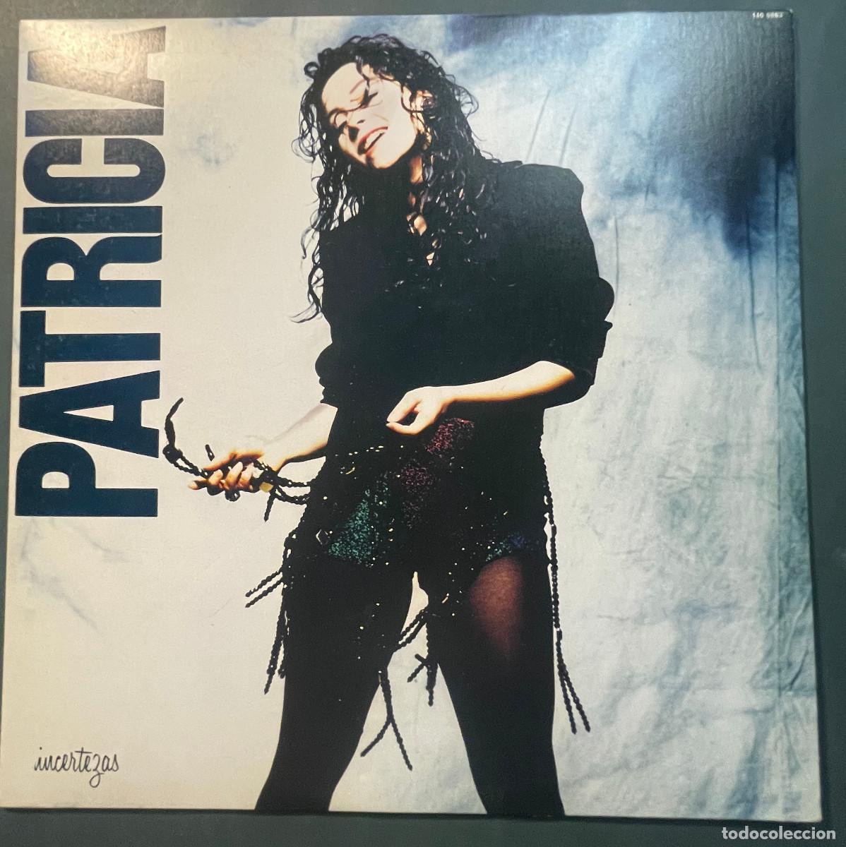 Discos de vinil: PATRICIA / INCERTEZAS / LP RCA 1990 / BRASIL