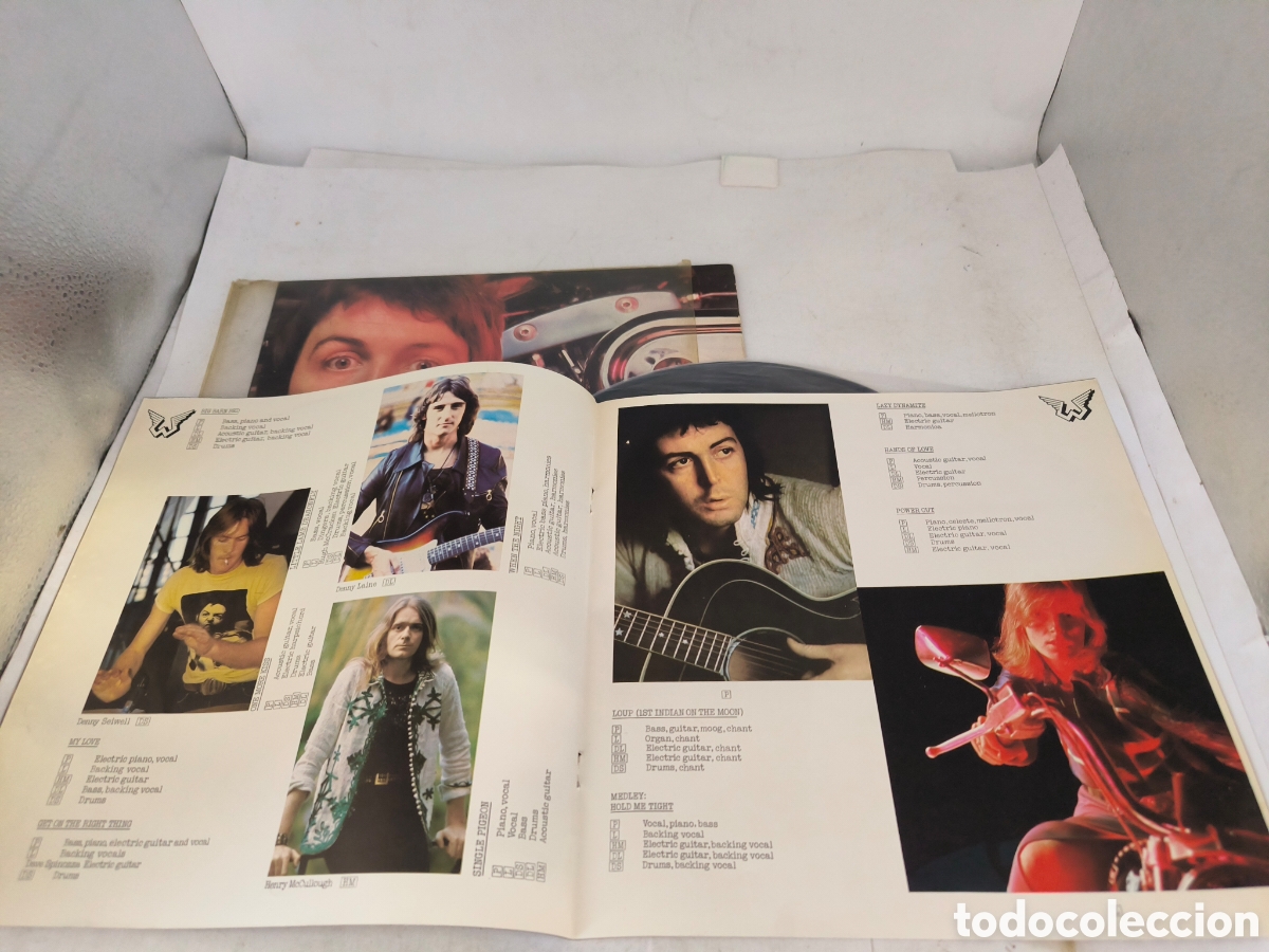 Discos de vinilo: LP. Red Rose Speedway. Wings. - Foto 4