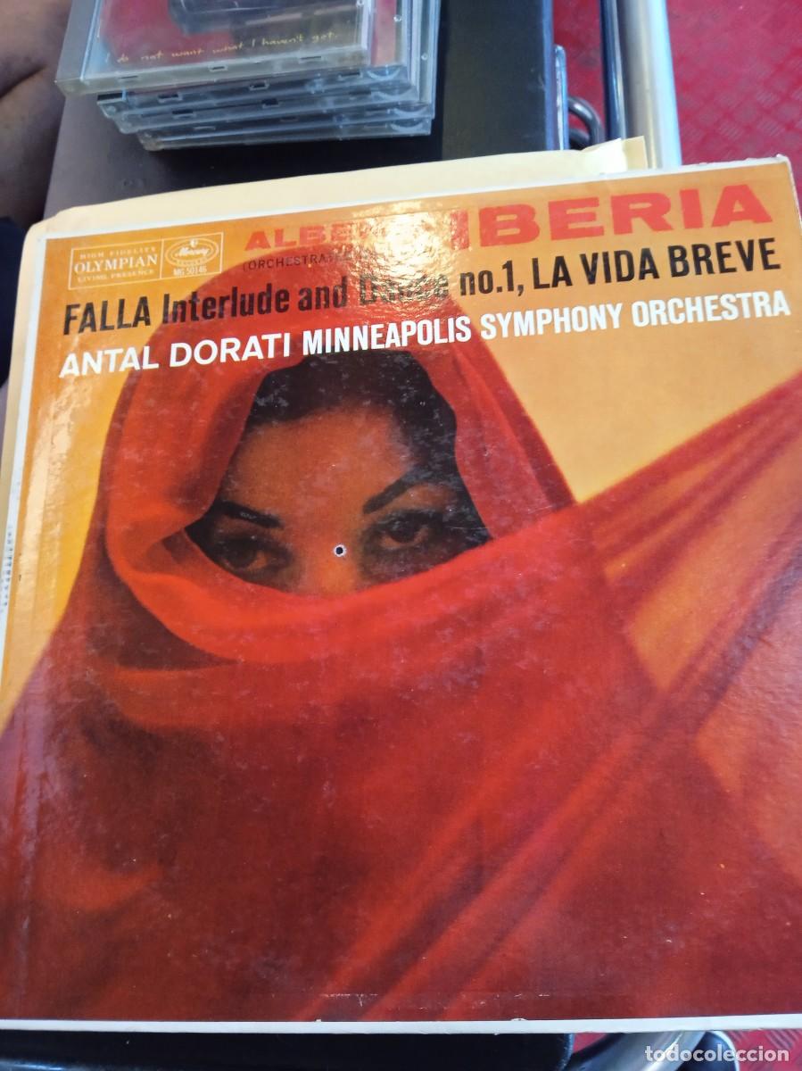 Dischi in vinile: ANTAL DORATI MINNEAPOLIS SYMPHONY ORCHESTRA- ALB&Eacute;NIZ IBERIA / FALLA LA VIDA BREVE. LP