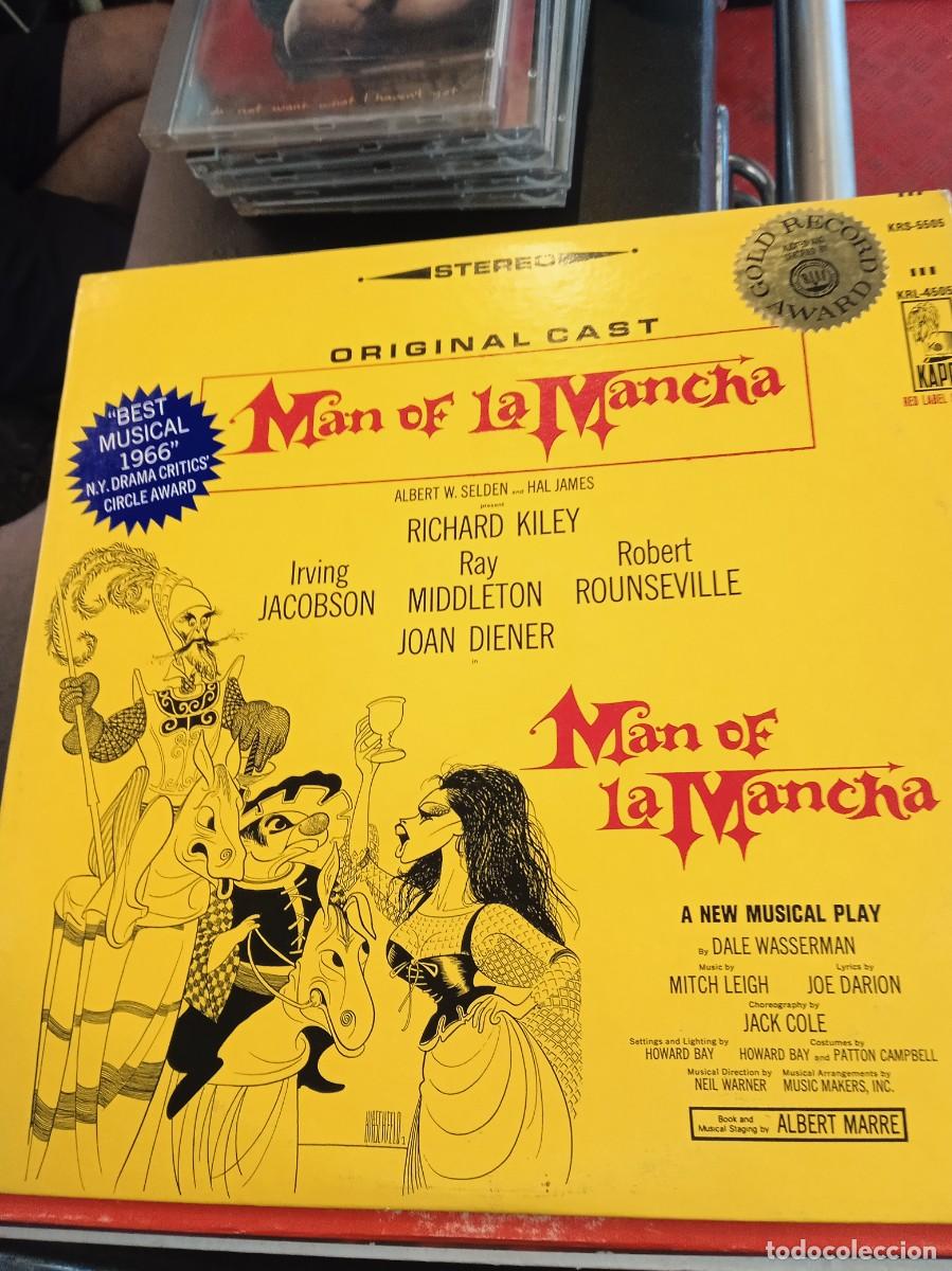 Discos de vinilo: MAN OF LA MANCHA- M&Uacute;SICA DE ALBERT MARRE. LP BSO.