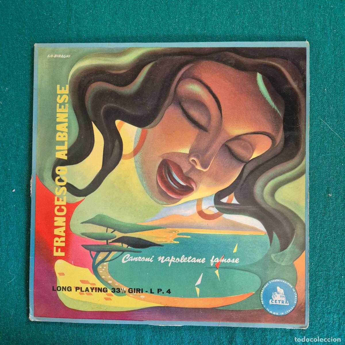 Discos de vinil: Francesco Albanese &ndash; Canzoni Napoletane Famose 10&rdquo; LP