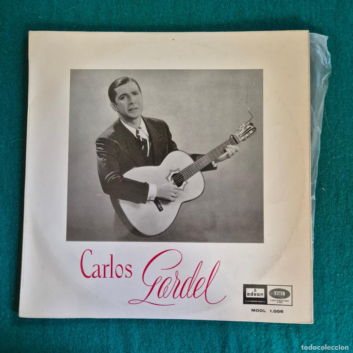 Discos de vinil: Carlos Gardel &ndash; Carlos Gardel 10&rdquo; LP