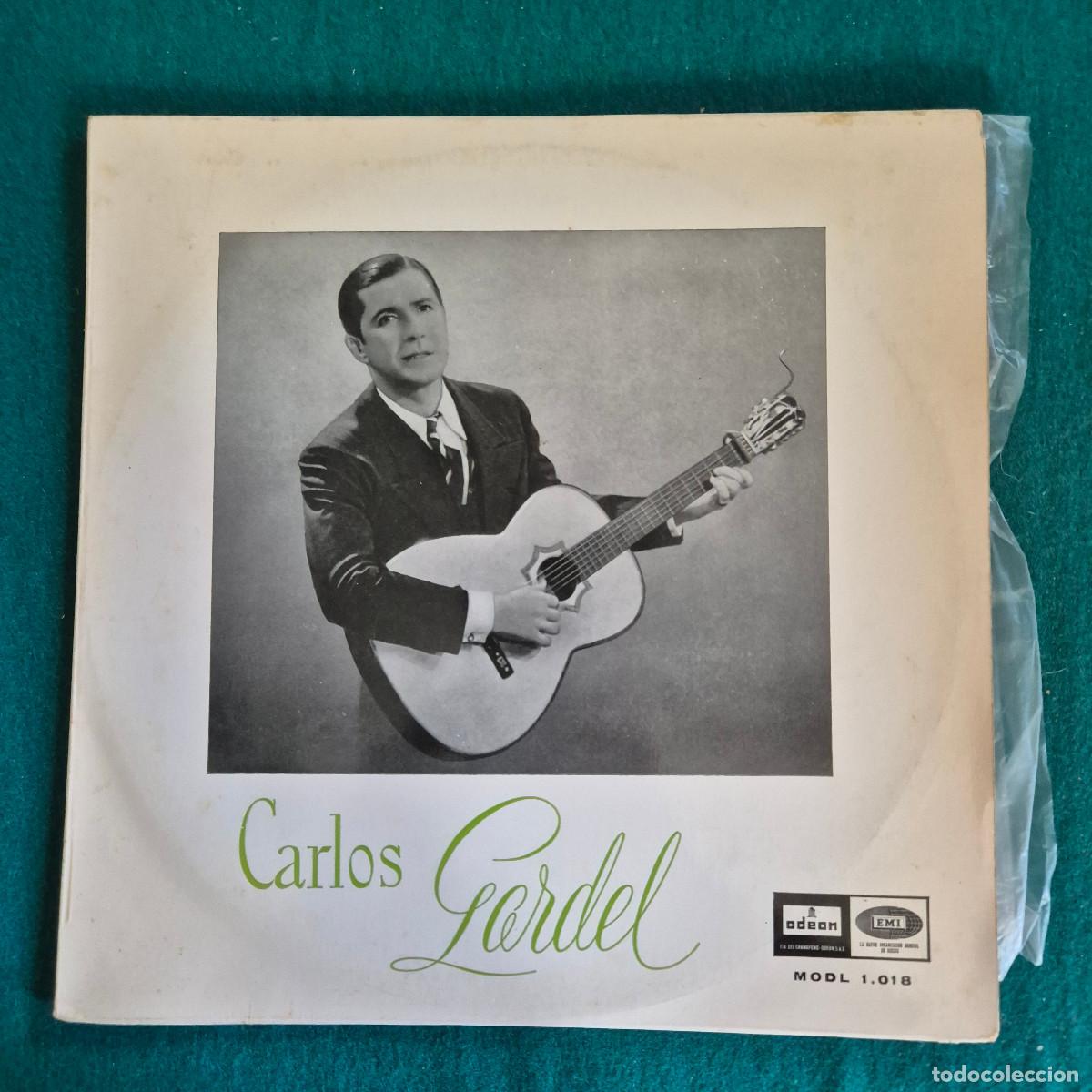 Discos de vinil: Carlos Gardel &ndash; Carlos Gardel 10&rdquo; LP