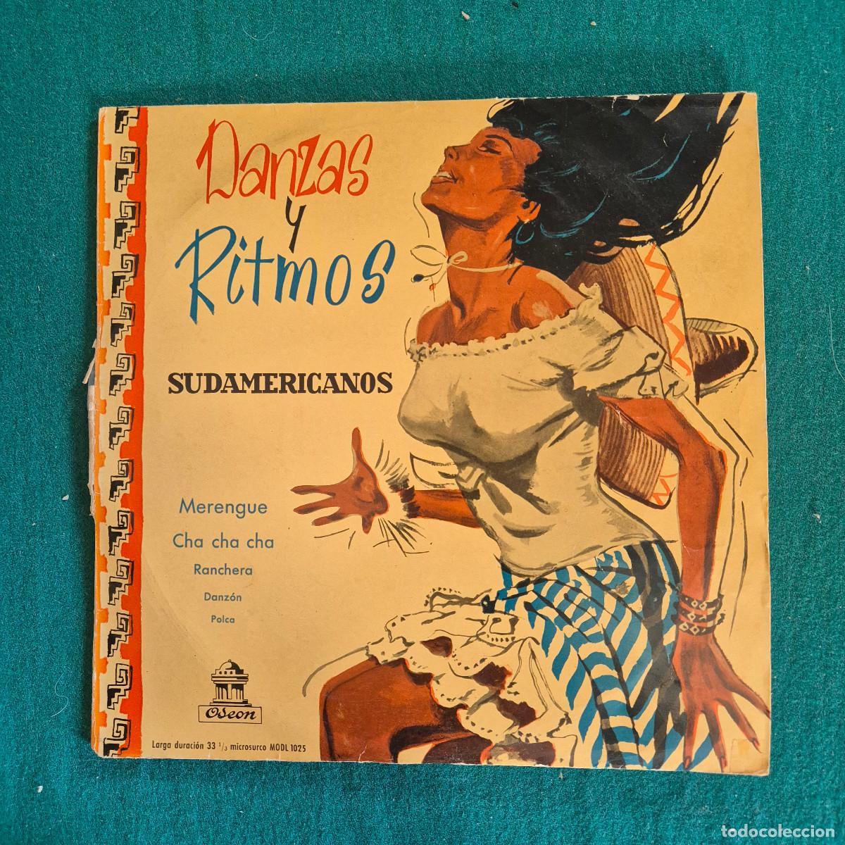 Discos de vinilo: DANZAS Y RITMOS SUDAMERICANOS 10&rdquo; LP - Foto 1