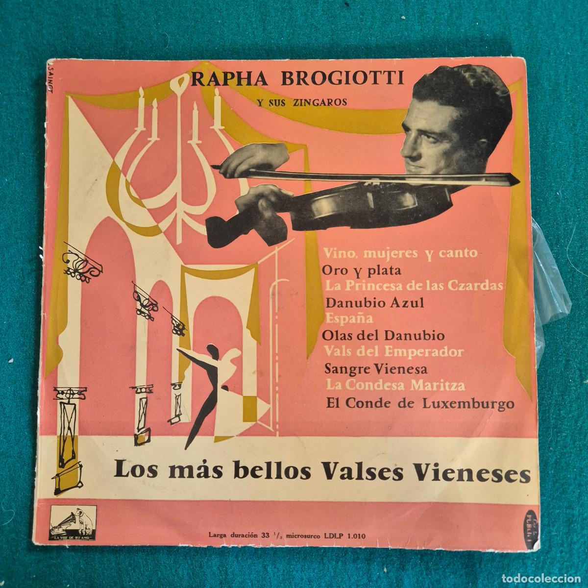 Discos de vinilo: RAPHA BROGIOTTI Y SUS ZINGAROS 10&rdquo; LP - Foto 1