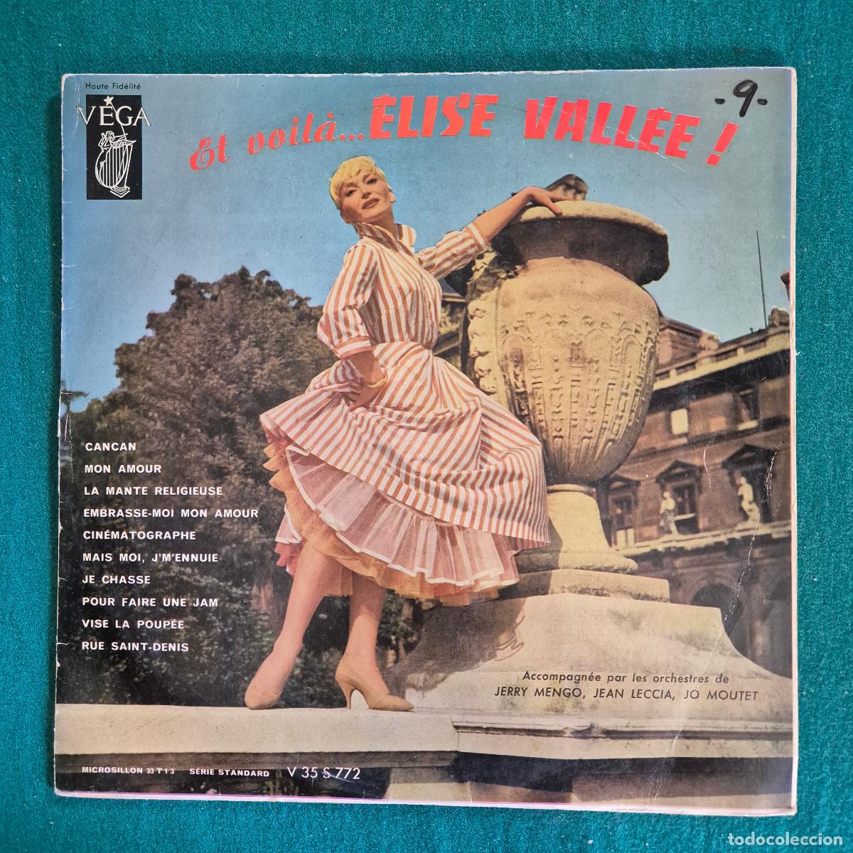 Discos de vinilo: &Eacute;lise Vall&eacute;e &ndash; Et Voil&agrave;&hellip; &Eacute;lise Vall&eacute;e ! 10&rdquo; LP