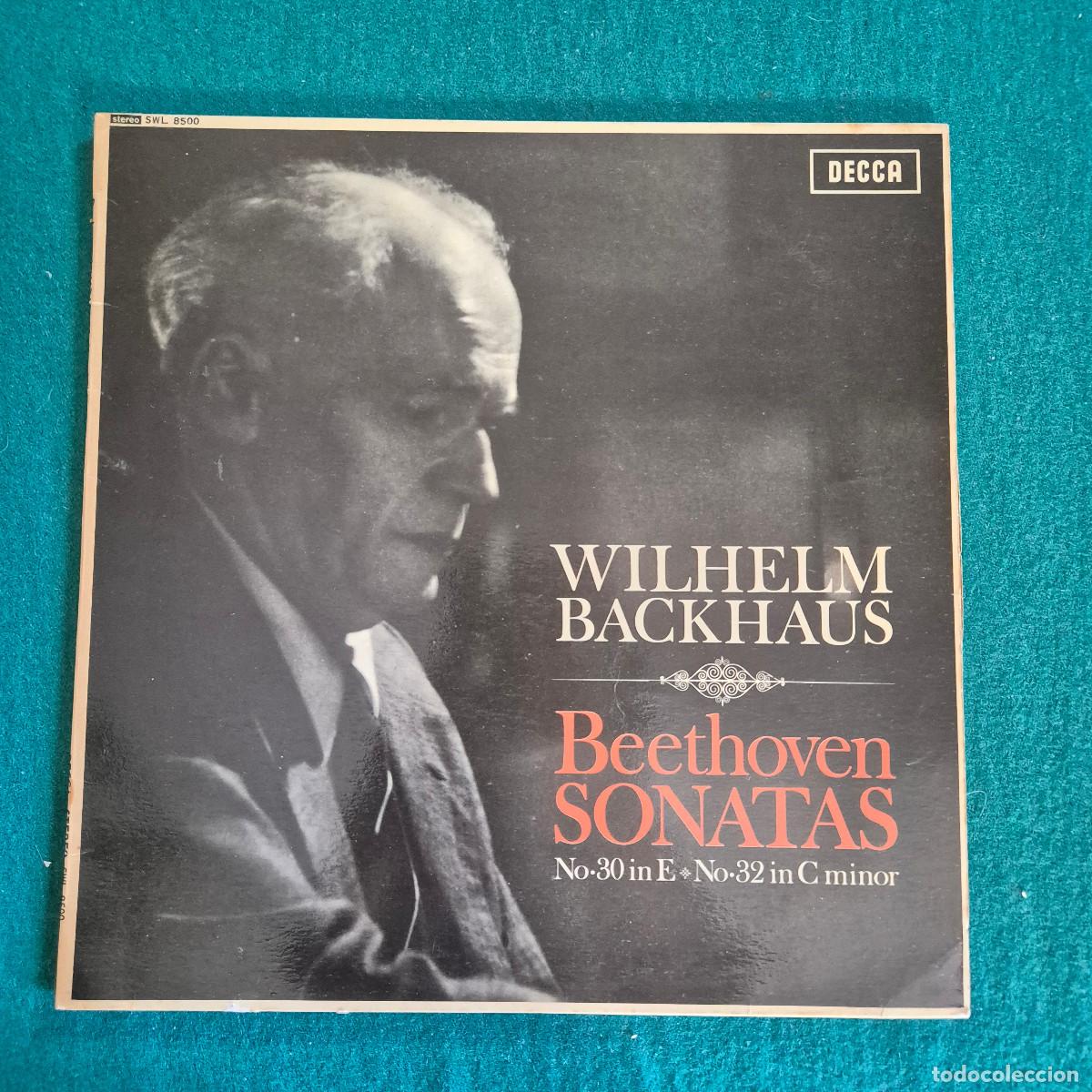 Discos de vinilo: Beethoven*, Wilhelm Backhaus &ndash; Sonatas 10&rdquo; LP