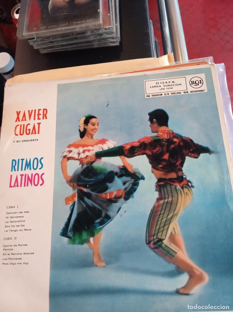 Discos de vinilo: XAVIER CUGAT Y SU ORQUESTA- RITMOS LATINOS. LP.